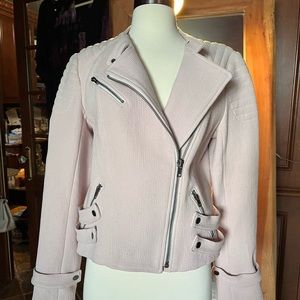 ALC Blush Moto  jacket size 8